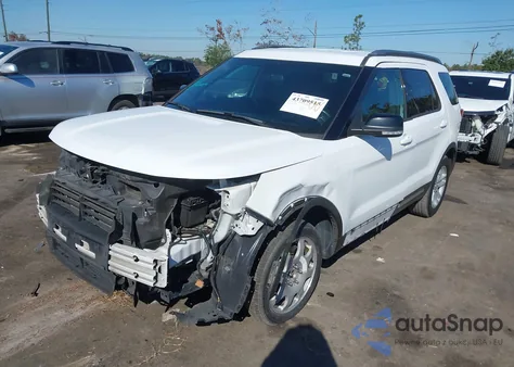2017 Ford Explorer Xlt from USA, damaged, VIN 1FM5K7D89HGD36303